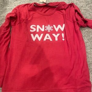 NWT PJ Salvage cozy sweatshirt L